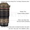 Anti-Scratch Camera Lens Sticker Coat Wrap Protective Film Body Protector Skin Cover Decals Cost for Canon RF 15-35mm F2.8 L is USM 15-35 2.8(Carbon Fiber Black) view 3