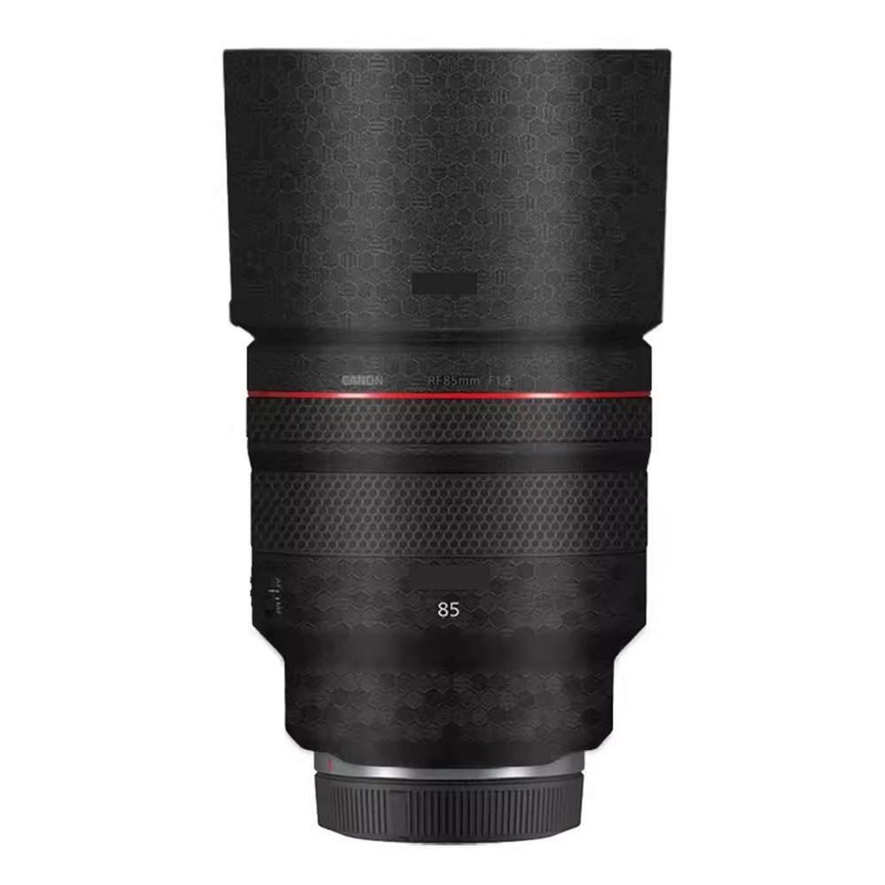 85 1.2 Camera Lens Premium Protector Film Sticker Skin Vinyl Wrap Film Body Protective Decal Protector Coat for Canon RF 85mm F1.2 L USM(Honeycomb Black)