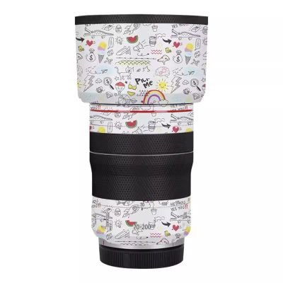 Camera Lens Body Sticker for Canon RF 70-200mm F4 L is USM Vinyl Wrap Film Skin Anti-Scratch Decorative Decal Protector Coat 70-200 4(Cute Cartoon)