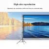 169 HD 4K Projector Screen with Stand, Foldable Portable Movie Screen with Carry Bag, Windproof Folding Outdoor Open-air Projection for Travel, Camping(120in) view 4