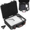 Starlink Mini Case, Waterproof Hard case Fits Star Link Mini Dish, Portable Shoulder Dual Carry Options with Precision Cut Foam for Starlink Accessories,Ideal for Travel and Camping view 1
