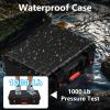 Starlink Mini Case, Waterproof Hard case Fits Star Link Mini Dish, Portable Shoulder Dual Carry Options with Precision Cut Foam for Starlink Accessories,Ideal for Travel and Camping view 4