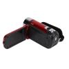 lyrlody Lightweight 4K Video Camera Camcorder with 270 Rotation, 2.7 Inch LCD Display, 16X Zoom, USB Interface for Easy File Transfer, Built in Flash, 0.25 inch Screw Interface (Red) view 2