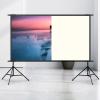 16:9 Double Stand Projector Screen, 120 Inch Portable Movie Screen, Wrinkle-Free and Foldable Design for Home Theater Backyard Camping(100in) view 1