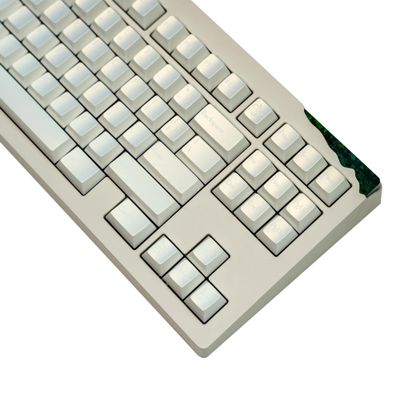 daixiahu Moonlight White Dazzling Theme Keycaps, 150 Keys Sublimation Keycap Set, Cherry Profile Custom Keycaps for Cherry Gateron MX Switch Mechanical Keyboard PBT Material + Special Coating