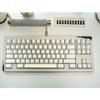 daixiahu Moonlight White Dazzling Theme Keycaps, 150 Keys Sublimation Keycap Set, Cherry Profile Custom Keycaps for Cherry Gateron MX Switch Mechanical Keyboard PBT Material + Special Coating view 2
