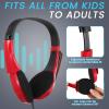 Saysurey 20 Pack Classroom Headphones with Microphone Bulk 3.5mm Adjustable Jack On Ear Bulk Headphones for Classroom Students Computer Laptop Office Home(Multicolor) view 2
