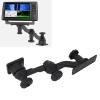 11.4 Inch Curved Arm Plotter Swing Arm Mount, Marine Grade Aluminum Bracket with 6.25x2in Panel for Lowrance, Humminbird, Raymarine, Eagle view 4