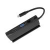 7 in 1 USB Type C Docking Station, HD Multimedia Interface 4K Support, VGA 1080P, 3 USB3.0 Ports, PD Fast Charging 60W, Plug and Play, Aluminium Alloy Material view 2