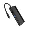 7 in 1 USB Type C Docking Station, HD Multimedia Interface 4K Support, VGA 1080P, 3 USB3.0 Ports, PD Fast Charging 60W, Plug and Play, Aluminium Alloy Material view 3