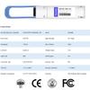 100G QSFP28 LR4 Optical Transceiver Module Compatible with Palo Alto Networks PAN-QSFP28-100GBASE-LR,100GBASE-LR4 QSFP28 1310nm 10km LC SMF DOM view 2