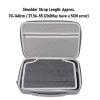 Wisoqu Carrying Case for Action 5 Pro, Portable PU Shoulder Bag, Water Proof, Large Capacity, Adjustable Strap, Travel Storage Bag for Action 5 Pro Accessories view 4