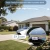 4pc 2.4G/5G WiFi Cameras for Home Security with Double Solar Panels, 2K Solar Security Cameras Wireless Outdoor, Color Night Vision , 2-Way Talk, Spotlight, Siren,IP66, Cloud/SD, AI Detection, W/Alexa view 3
