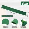 Abizarch 4Pcs Sand Bags Thickened Long Canvas Sandbags Sturdy Flood Water Barrier Sand Bags Reusable Flood Prevention Sandbags for Flooding Home Garage Door Flood Control(15cm*1.8m,green) view 4