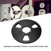 3 Hole Empty Tape Reel, Aluminum Alloy Takeup Reel, 10.5 Inch Empty Takeup Reel, Suitable for Reel To Reel Tape Players (Black) view 3