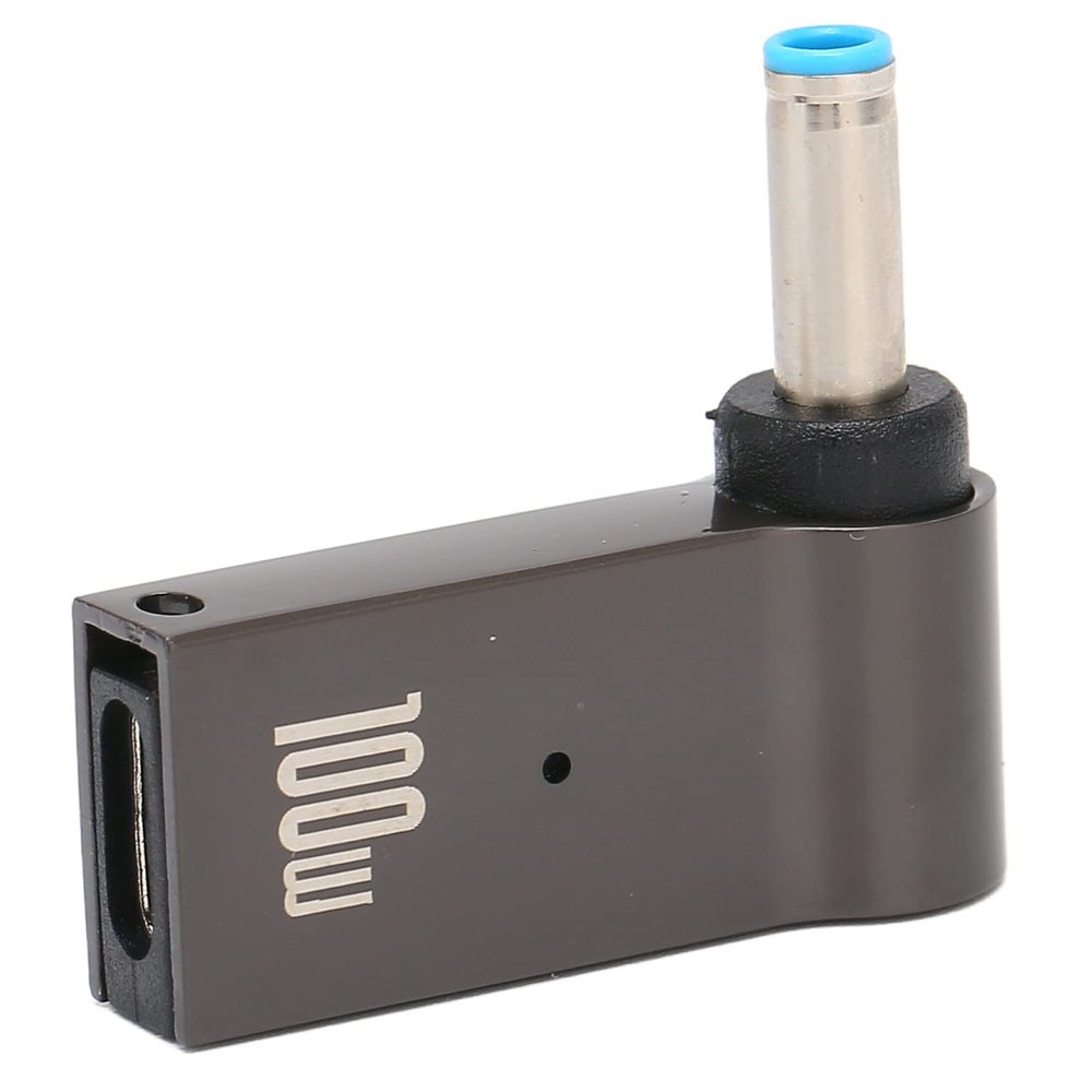 100W Power Laptop Adapter Aluminum Alloy Body, 5A Fast Charging, 4.53.0mm Tip, Compact PD Converter for, & Laptops