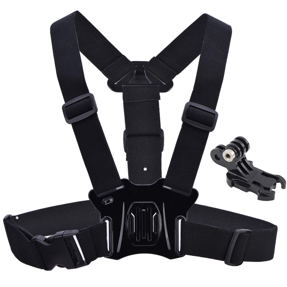 Mtlavishness Action Camera Chest Mount Chest Mount Action Camera 23136 Body Chest Strap Mount Harness Belt for 5 4 3 3 Sport Camera