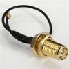 7cm UFL to Reversed Polarity SMA Connector Antenna Pigtail Cable IPX to Reversed Polarity SMA Female SMA to IPX 1.13 Cable view 4
