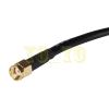 10M Router Antenna Extension Cable RG58 Cable Coax Wire with Reversed Polarity SMA Male to SMA Female view 4