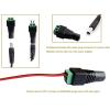 10 x Male + 10 x Female 2.1x5.5mm DC Power Cable Jack Adapter Connector Plug Led Strip CCTV Camera Use 12V view 4