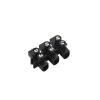 HFHYDZSW Plastic Terminal Block Wire Connector 10A 20A 30A 60ADual Row 12 Positions Screw Terminal Block Cable Connector Electric Barrier(10pcs,Panel Connector_30A) view 3