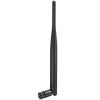 5dBi Reversed Polarity SMA 2.4G Wi-Fi Folding Antenna 2400-2483 MHz for Router IP PC Camera view 1