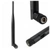 5dBi Reversed Polarity SMA 2.4G Wi-Fi Folding Antenna 2400-2483 MHz for Router IP PC Camera view 2