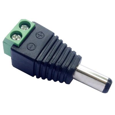 5 Pair 2.1x5.5mm DC Power Cable Jack Adapter Connector Plug for Led Strip Light CCTV Camera Use 12V 5X Male + 5X Female