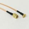 SMA Male to MCX Male Right Angle Connector for Computer WLAN Network RF Antenna RG316 Copper Cable 30cm view 4