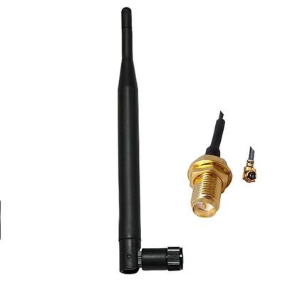 10Pcs 868 MHz 5dBi Reversed Polarity SMA Male Antenna Reversed Polarity SMA Male Radio Receivers Antenna+15cm Reversed Polarity SMA Female to IPX Cable