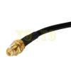5M SMA Male to Reversed Polarity SMA Female Connector External Antenna Extension Cable view 3