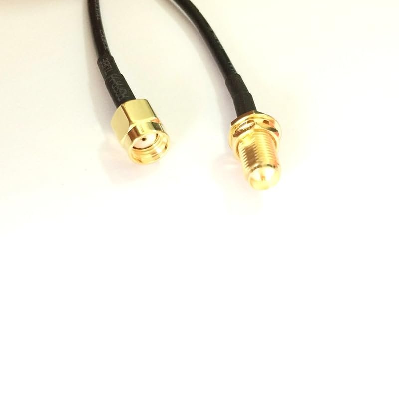 2M External Antenna Extension Cable with Reversed Polarity SMA Male to Reversed Polarity SMA Female Connector