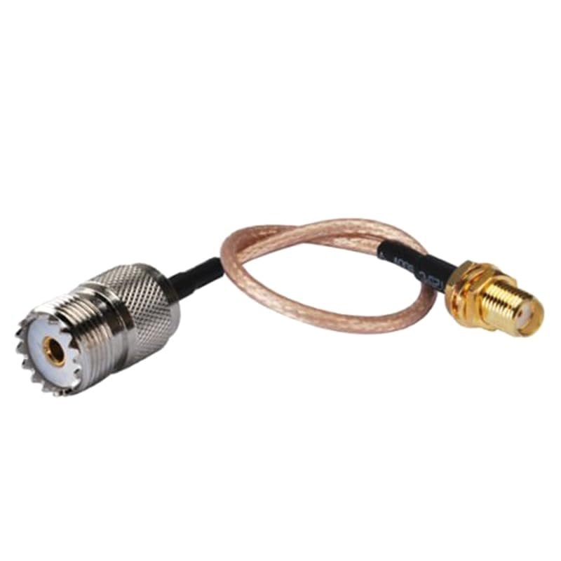 3 Meters RF Handheld Radio SMA Female to UHF SO239 Female RG316 Jumper Antenna Cable