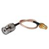 3 Meters RF Handheld Radio SMA Female to UHF SO239 Female RG316 Jumper Antenna Cable view 3
