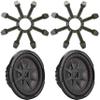 KICKER (2 48CWRT104 CompRT 10" Subwoofer, DVC, 4-ohm - Includes Grill view 1