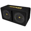 KICKER Dual 12 Inch Comp Bass Package 50DCWC122 with CXA8001 Bundle view 2