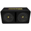 KICKER Dual 12 Inch Comp Bass Package 50DCWC122 with CXA8001 Bundle view 4
