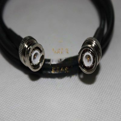2Pcs 1.5m CCTV RF Cable BNCJJ BNC Male to BNC Male Plug Pigtail Cable RG58 for Monitor Supervisor