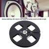 1/4 5 Inch Empty Tape Reel, Aluminum Alloy Universal, 4 Holes Open Reel Sound Tape Empty Reel for NAGRA and Studer Reel to Reel Recorder (Black) view 2