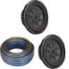 Kicker (2) 48CWRT102 CompRT 10" Subwoofer, DVC, 2-ohm - Includes Speaker Wire view 1