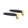 2Pcs SMA Male Rubber Antenna 868Mhz 2dbi SMA Plug Male Male Right Angle for Router view 3