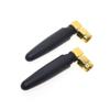 2Pcs SMA Male Rubber Antenna 868Mhz 2dbi SMA Plug Male Male Right Angle for Router view 4