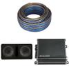 Kicker Comp R 12 Inch Dual Subwoofer in Vented Enclosure Package with 46CXA8001 Amplifier & Speaker Wire view 1