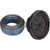KICKER 48CWRT84 CompRT 8" Subwoofer, DVC, 4-ohm - Includes Speaker Wire view 1