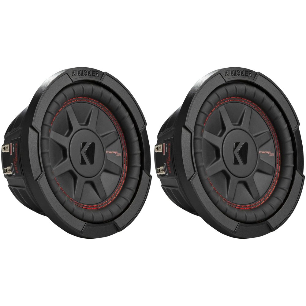 KICKER (2 48CWRT674 CompRT 6.75" Subwoofer, DVC, 4-ohm Bundle