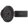 KICKER 48CWRT84 CompRT 8" Subwoofer, DVC, 4-ohm w/ 47Key5001 Amp Bundle view 1