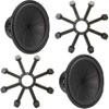 Kicker (2) 48CWR154 CompR 15" Subwoofer, DVC, 4-ohm - Includes Grill view 1