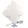 1pcs/ 35dBi 4G Antenna TS9 Connector for E392 E398 E589 E5372 E5375 E5756 E5776 2016 Top Brand view 1