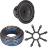 Kicker 48CWR82 CompR 8" Subwoofer, DVC, 2-ohm - Includes Speaker Wire & Grill view 1