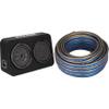 Kicker 48TCWRT82 CompRT 8" subwoofer in Thin Profile Enclosure, 2ohm with Speaker Wire Bundle view 1